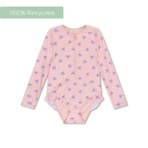 Laste ujumistrikoo UV-kaitsega / Mustikad