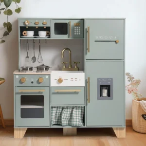 ROBUD puidust mänguköök lastele – Roheline